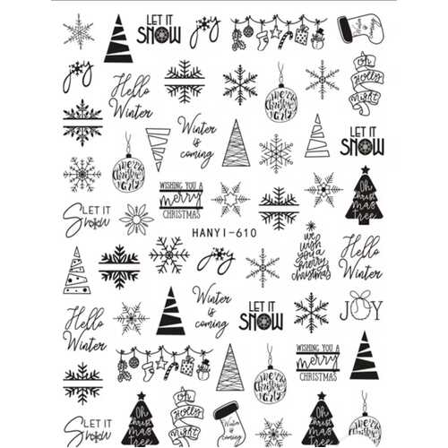 Nail Stickers - Christmas Set 5