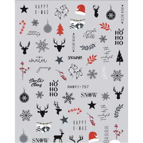 Nail Stickers - Christmas Set 6