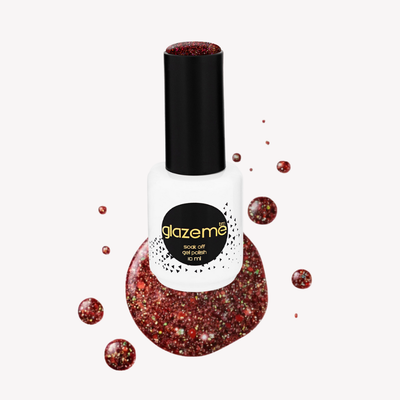 Glazeme Ruby Slipper Gel Nail Polish