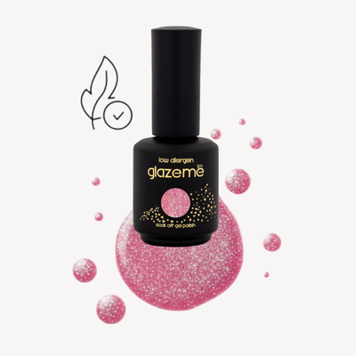 Glazeme Pink Lemonade Gel Nail Polish
