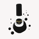 Glazeme Tarmac Black Gel Nail Polish