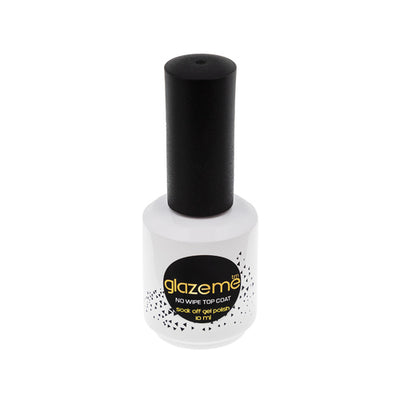 Glazeme No Wipe Top Coat Gel Nail Polish