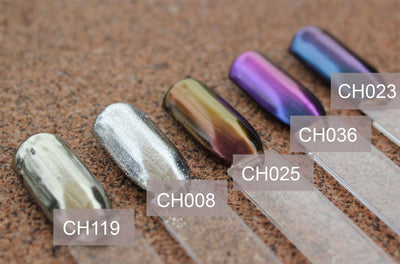 Chrome Metallic Powder Kit