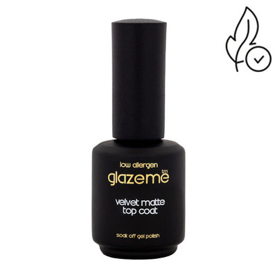 Glazeme Low Allergen Velvet Matte Top Coat