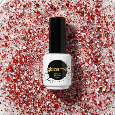 Glazeme Jingle Bell Rock Gel Nail Polish