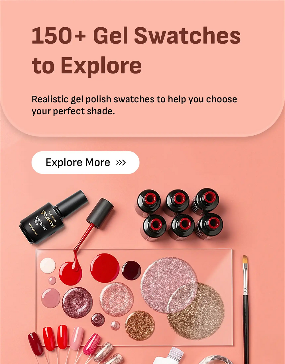 150+ Gel Swatches to Explore