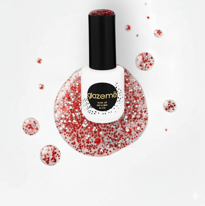Glazeme Jingle Bell Rock Gel Nail Polish