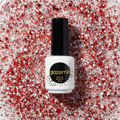 Glazeme Jingle Bell Rock Gel Nail Polish