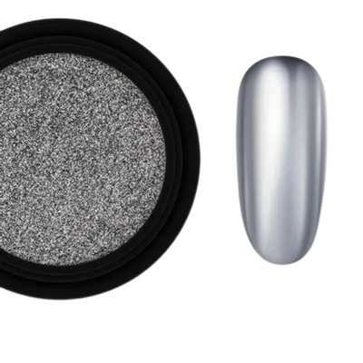Nail Glitter Silver 2 8G