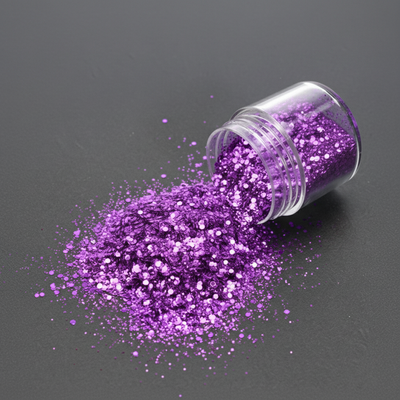 Nail Glitter Purple 2 8G