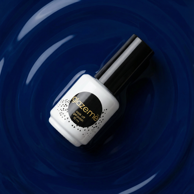 Glazeme Peek A Blue Gel Nail Polish