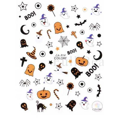 Nail Stickers Halloween Set 2
