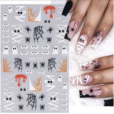Nail Stickers Halloween Set 7